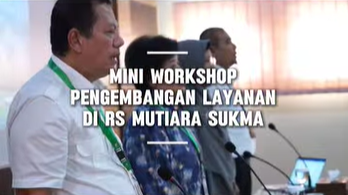 Mini Workshop Pengembangan Layanan dalam rangka finalisasi penyusunan dokumen pengembangan produk layanan non jiwa dengan konsep Wellness Medical & Women’s Hospital